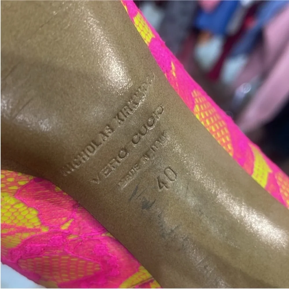 Y2K designer platform pumps - Picture 6 of 7